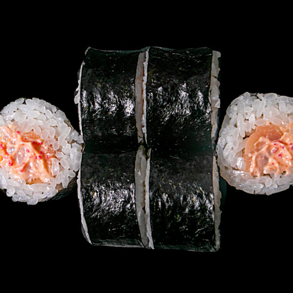 Ролл с лососем спайси   160гр